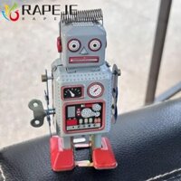 Rapeje Gió Lên Robot Đi Bộ, Đồ Chơi Nhân Vật Sắt Kim Loại Đồng Hồ Đồ Chơi Đi Bộ, Cổ Điển Hoài Cổ Vui Nhộn Chơi Dmming Robot Vintage Cơ Đồng Hồ Đồ Chơi Trẻ Em