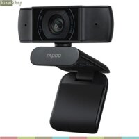 Rapoo C200 - Webcam Họp Trực Tuyến Phân Giải HD 720p, Góc Siêu Rộng 100°, Tự Động Lấy Nét, Giảm Tiếng Ồn Kép