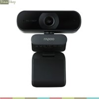 Rapoo C260 - Webcam Họp Trực Tuyến Phân Giải HD 1080p, Góc Siêu Rộng 95°, Tự Động Lấy Nét, Giảm Tiếng Ồn Kép
