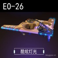 Raptor J650 Máy bay điều khiển từ xa tàu lượn quà tặng trẻ em Đồ chơi phát sáng Mô hình máy bay chiến đấu bong bóng EPP chống rơi