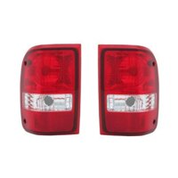 Rareelectrical NEW PAIR OF TAIL LIGHTS COMPATIBLE WITH FORD RANGER LIMITED 2010 6L5Z-13405-AA FO2819111 FO2818121 6L5Z 13404 A 6L5Z13404A 6L5Z-13404-A