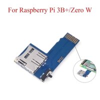 Raspberry Pi 4 Hệ Thống Kép Bộ Chuyển Đổi Thẻ TF Kép Bảng Nhớ 2 Trong 1 Dual TF Micro SD Card Adapter Có Công Tắc Điều Khiển Cho Raspberry Pi 4B / 3B + / 3B / Zero W