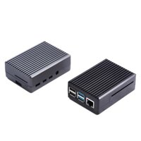 Raspberry Pi 4B Vỏ tản nhiệt Kim loại 4 thế hệ B Vỏ Raspberry Pi 4 Bo mạch chủ Vỏ bảo vệ hợp kim nhôm / Vỏ nhôm