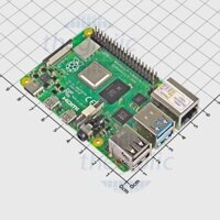 Raspberry Pi Raspberry Pi 4 Model B 2GB//SKU:1600 linhkientruonggiang86