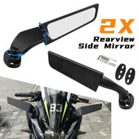 Rasu- 1 Cặp Gương Chiếu Hậu Không Dễ Phá Vỡ Phụ Kiện Thay Thế Trực Tiếp Có Thể Điều Chỉnh Xoay Bên Gương Chiếu Hậu Cho Xe Honda CBR1000RR CBR600RR CBR 250R 300R 400RR 500R
