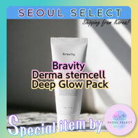 [Rất khuyến khích] Bravity Derma stemcell Deep Glow Pack Mặt nạ Collagen Hàn Quốc phát sáng da mặt nạ Collagen phổ biến nhất trên IG tại Hàn Quốc hiện nay Mặt nạ chăm sóc da cấp thẩm mỹ