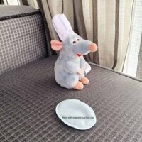 Ratatouille Chef Remy Magnetic Shoulder Plush Toy Soft Stuffed Kids Gift Stuffed Toys