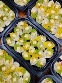 Rau câu dừa flan - hộp 20 cái