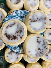 Rau câu trái dừa đậu đỏ - combo 2 quả 60k