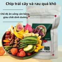 Rau củ quả giòn tổng hợp với số lượng lớn Các loại rau củ quả hỗn hợp Rau củ khô và đồ ăn nhẹ trái cây sấy khô