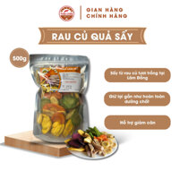 Rau củ quả sấy Thái Châu 500gr - Đặc sản Đà Lạt
