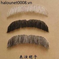 Râu Giả Nam Râu Đen Dán Ngắn Hiệu Suất Sân Khấu Râu