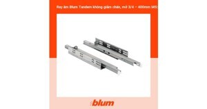 Ray âm Blum Tandem không giảm chấn 423.53.417