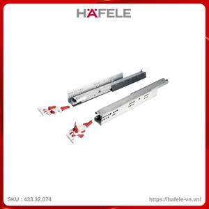 Ray âm EPC EVO mở toàn phần,giảm chấn Hafele 433.32.074