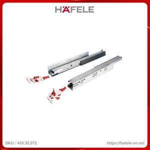 Ray âm EPC EVO mở toàn phần,giảm chấn Hafele 433.32.072