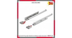 Ray âm giảm chấn mở 3/4 Hafele  433.03.007 - 550mm