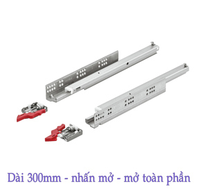 Ray âm nhấn mở 300mm Hafele 433.03.132