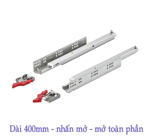 Ray âm nhấn mở 400mm Hafele 433.03.134