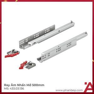 Ray âm nhấn mở 500mm Hafele 433.03.136
