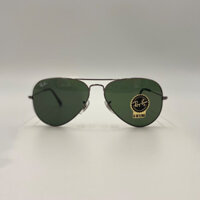 Ray-ban Aviator Classic Gunmetal RB3025 W0879 58-14 Green Classic G15 ống kính