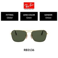 Ray-ban CARAVAN | Rb3136 181 | Lắp toàn cầu Unisex | Kính râm | Kích thước 58mm