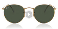 Ray-Ban RB3447 Round Metal 001