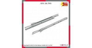 Ray bánh xe mở 3/4 400mm Hafele 431.16.703