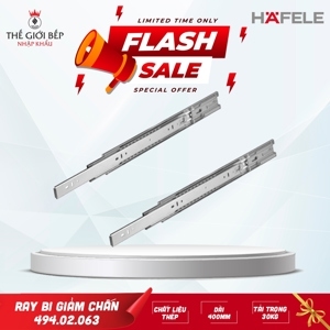 Ray bi 3 giảm chấn Hafele 494.02.063