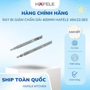 Ray bi 3 giảm chấn Hafele 494.02.063