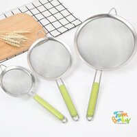 Rây cháo, rây bột lọc thức ăn cho bé bằng inox không rỉ (12cm)