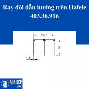 Ray đôi dẫn hướng trên 6050mm Hafele 403.36.916
