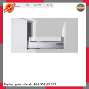 Ray hộp Alto Hafele 199x500mm 552.03.095