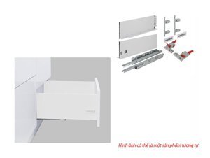 Ray hộp Alto-S màu trắng mờ Hafele 552.49.745