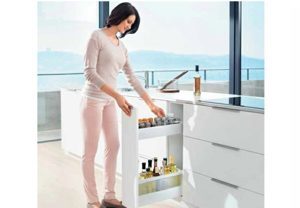 Ray hộp Blum cho tủ hẹp 551.23.214