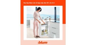 Ray hộp Blum cho tủ hẹp 551.23.314
