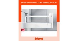 Ray hộp Blum Tandembox X3 551.23.752