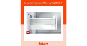 Ray hộp Blum Tandembox X5 551.23.754