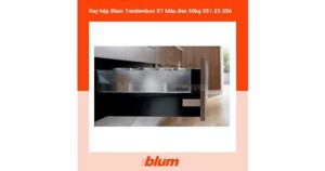 Ray hộp Blum Tandembox X7 50kg 551.23.356