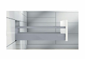 Ray hộp Blum X2 màu xám 30kg 551.23.201