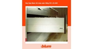 Ray hộp Blum X6 màu xám 30kg 551.23.205