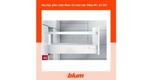 Ray hộp giảm chấn Blum X3 551.23.252