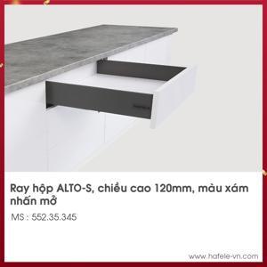Ray hộp nhấn mở Hafele S3 552.35.345