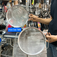 Rây Inox 2 quai 14cm-->30cm cực TO