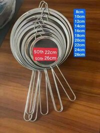 Rây Lọc Bột, Cháo Bằng Inox 18cm