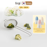 Rây lưới lọc thức ăn dặm bằng thép không gỉ 304 an toàn cho bé Firgi Hàn Quốc (8cm và 12cm)