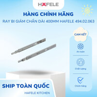 Ray trượt bi 3 tầng giảm chấn 400mm Hafele mã 494.02.063 - HKS