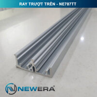 Ray trượt cửa lùa cánh phủ NewEra ray trên dài 2.5m NE787TT2