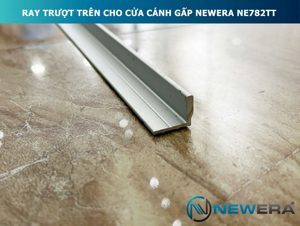 Ray trượt cửa lùa gấp cánh kính NewEra dài 2m