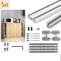 Ray trượt cửa lùa treo cánh tủ BTS-CSD