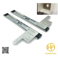 Ray trượt xếp giấu cánh tủ bếp - ray trượt âm giấu cánh hàng cao cấp